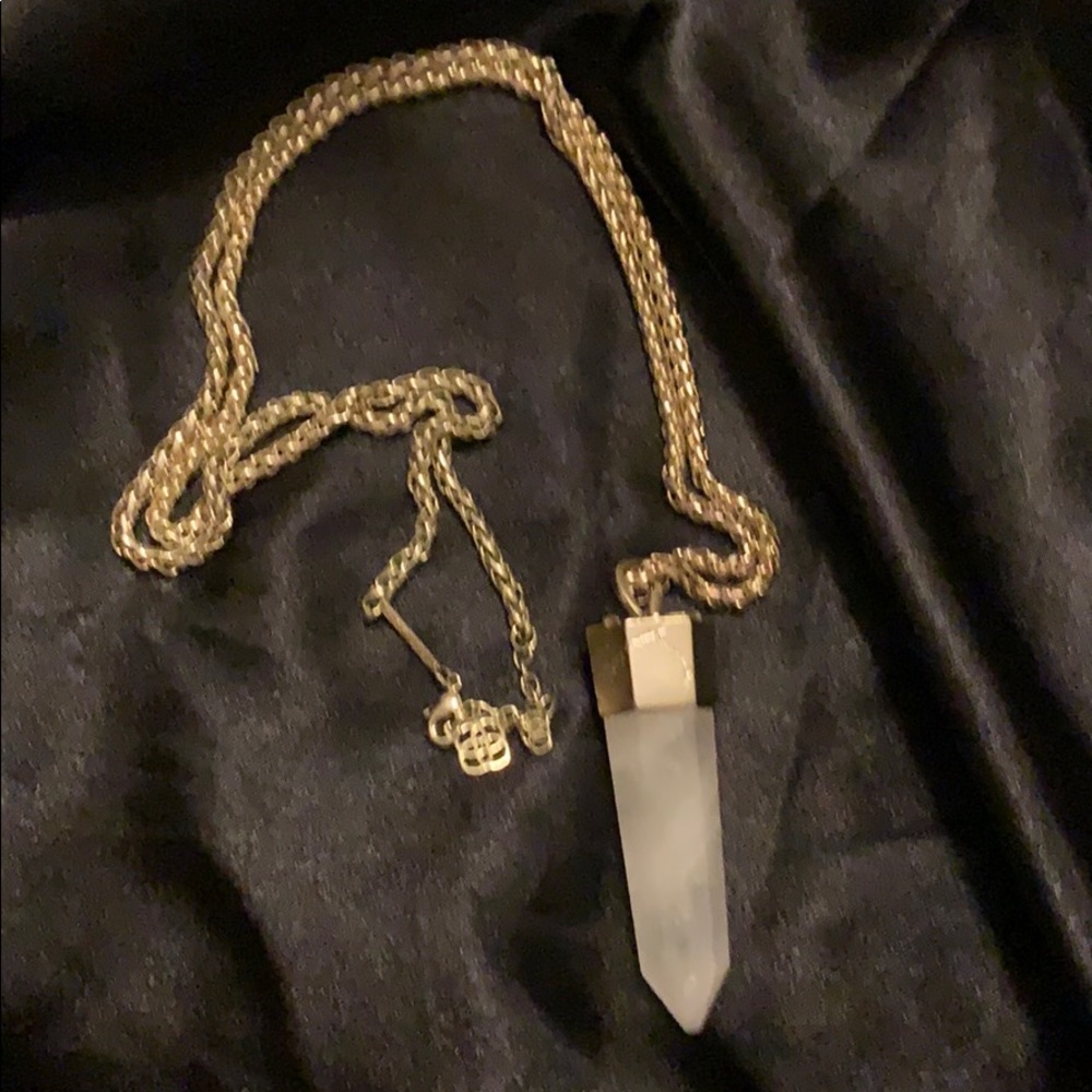 Kendra Scott Quartz Crystal Necklace